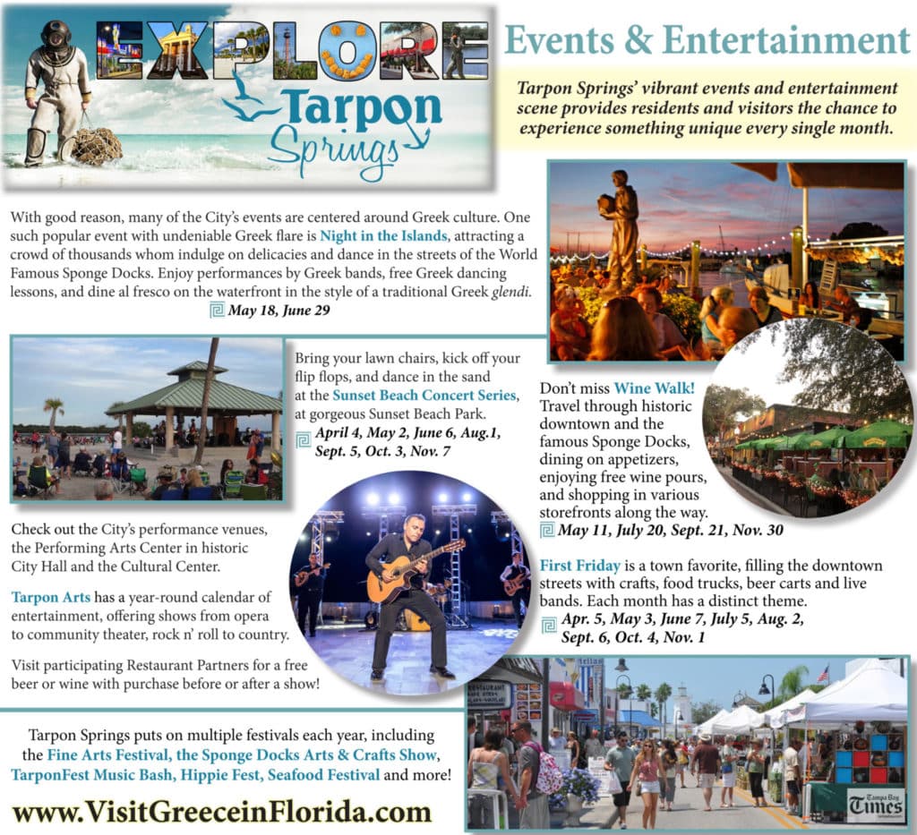 Events & Entertainment in Tarpon Springs