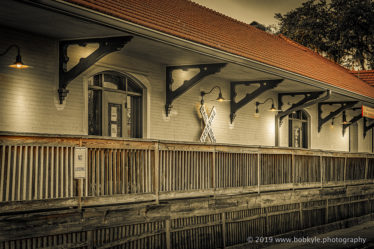 Tarpon Springs historic Train Depot. Photo by Bob Kyle.