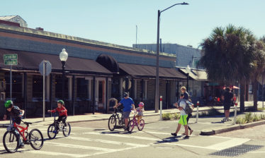 The Pinellas Trail runs right through Tarpon Springs.