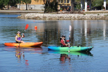 Water sports are a favorite pastime in Tarpon Springs. Photo by Kyriakos Caros.