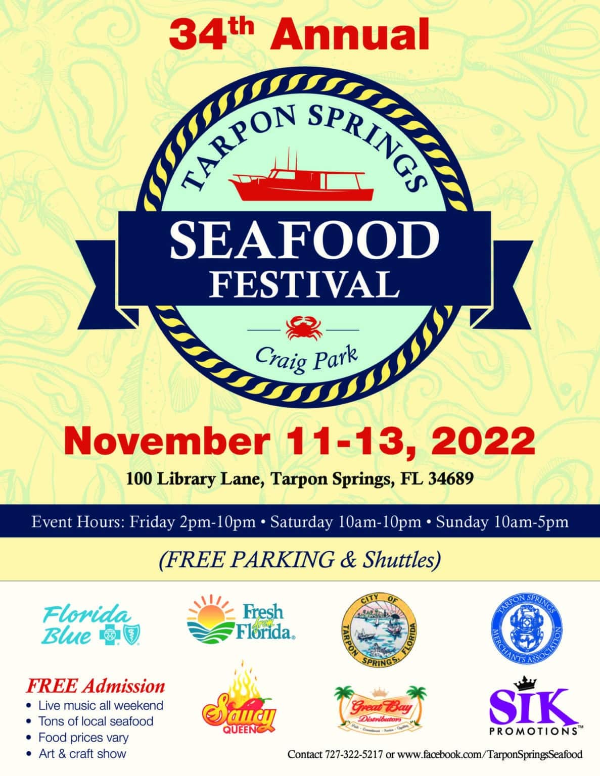 Seafood Festival Explore Tarpon Springs