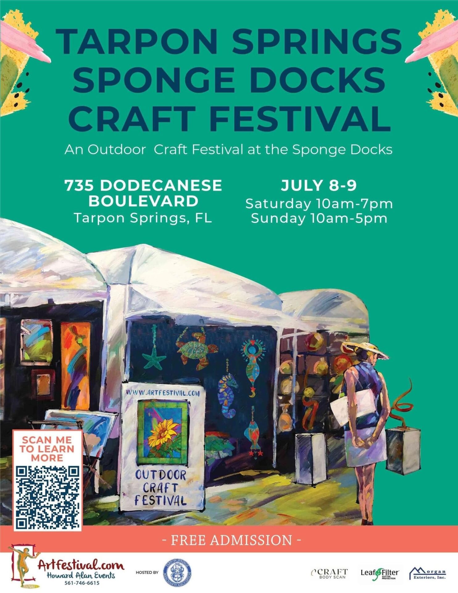 Sponge Docks Craft Festival Explore Tarpon Springs