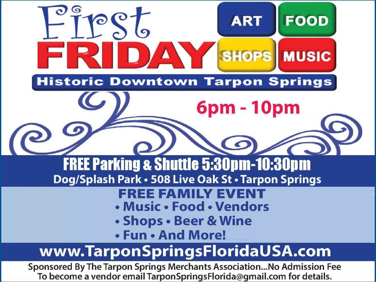 First Friday in Historic Downtown Tarpon Springs - Explore Tarpon Springs